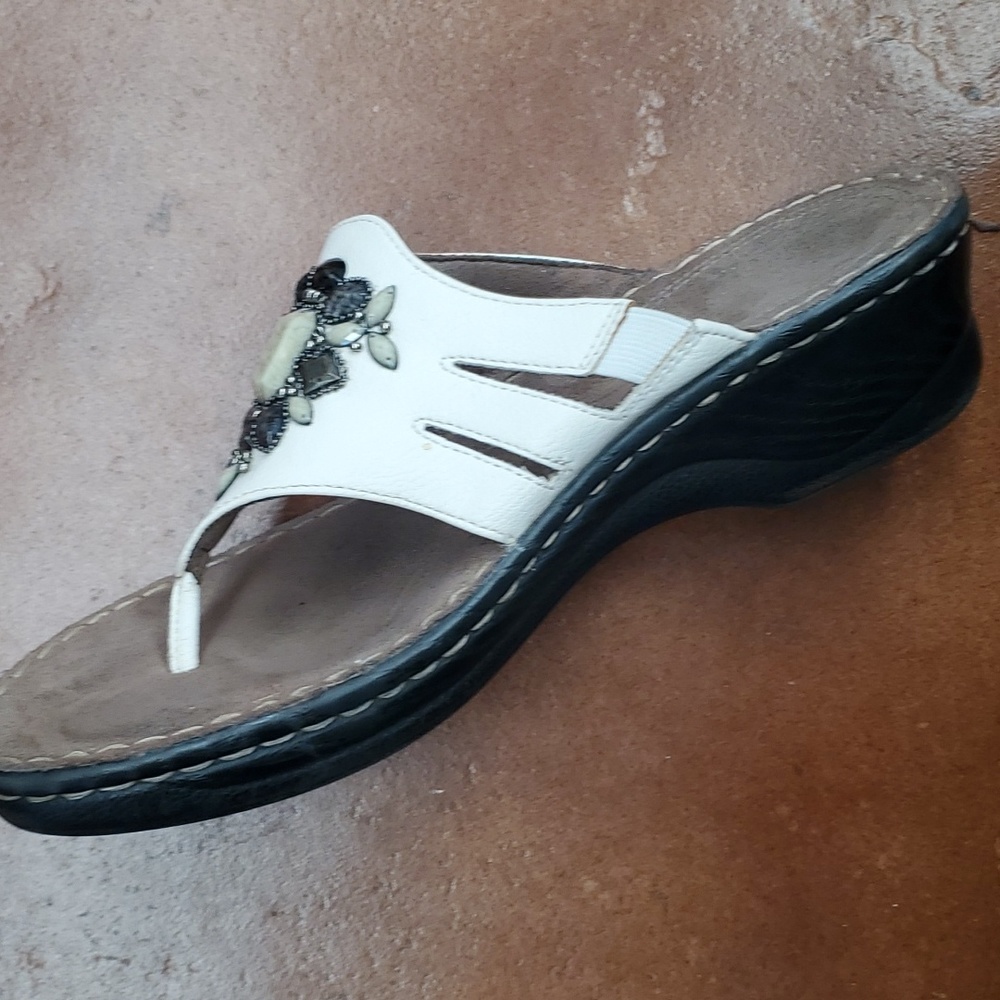 NATURAL SOUL Jewelled Embellished Sandals Size 9 - Picture 4 of 11